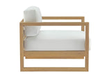 EEI-3119-NAT-WHI-SET Upland 3 Piece Outdoor Patio Teak Set By Modway