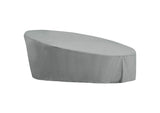 EEI-3135-GRY Immerse Convene - Sojourn - Summon Daybed Outdoor Patio Furniture Cover By Modway
