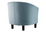 EEI-3188-LBU Prospect Channel Tufted Performance Velvet Armchair By Modway