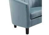 EEI-3188-LBU Prospect Channel Tufted Performance Velvet Armchair By Modway