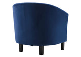 EEI-3188-NAV Prospect Channel Tufted Performance Velvet Armchair By Modway