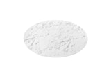 EEI-3236-GLD-WHI Lippa 60" Oval Faux Marble Dining Table By Modway