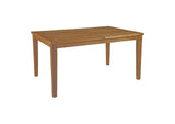 EEI-3293-NAT-WHI-SET Marina 7 Piece Outdoor Patio Teak Dining Set By Modway