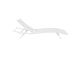 EEI-3300-WHI-WHI Glimpse Outdoor Patio Mesh Chaise Lounge Chair By Modway