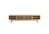 EEI-3303-OAK Render 70" Entertainment Center TV Stand By Modway