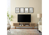 EEI-3303-OAK Render 70" Entertainment Center TV Stand By Modway