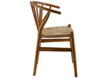 EEI-3338-WAL Flourish Spindle Wood Dining Side Chair By Modway