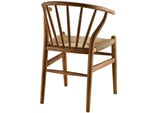 EEI-3338-WAL Flourish Spindle Wood Dining Side Chair By Modway