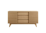 EEI-3344-OAK Render 63" Sideboard Buffet Table Or TV Stand By Modway