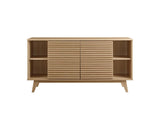 EEI-3344-OAK Render 63" Sideboard Buffet Table Or TV Stand By Modway
