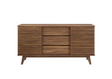 EEI-3344-WAL Render 63" Sideboard Buffet Table Or TV Stand By Modway