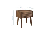 EEI-3345-WAL Render End Table By Modway