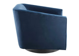 EEI-3456-MID Twist Accent Lounge Performance Velvet Swivel Chair By Modway