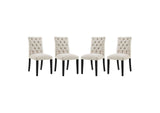 EEI-3475-BEI Duchess Fabric Dining Chair Set Of 4 By Modway