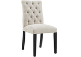 EEI-3475-BEI Duchess Fabric Dining Chair Set Of 4 By Modway