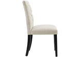 EEI-3475-BEI Duchess Fabric Dining Chair Set Of 4 By Modway