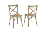 EEI-3481-GRY Gear Dining Side Chair Set Of 2 By Modway