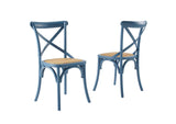 EEI-3481-HAR Gear Dining Side Chair Set Of 2 By Modway