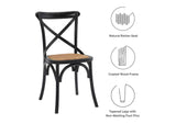 EEI-3482-BLK Gear Dining Side Chair Set Of 4 By Modway