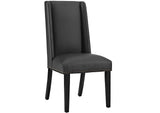 EEI-3502-BLK Baron Vinyl Dining Chair Set Of 4 By Modway