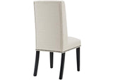 EEI-3503-BEI Baron Fabric Dining Chair Set Of 4 By Modway