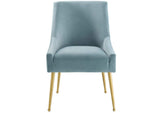 EEI-3508-LBU Discern Upholstered Performance Velvet Dining Chair By Modway