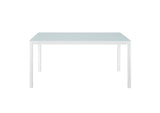 EEI-3576-WHI Raleigh 59" Outdoor Patio Aluminum Dining Table By Modway