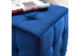 EEI-3577-NAV Contour Tufted Cube Performance Velvet Ottoman By Modway