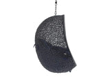 EEI-3635-BLK-NAV Encase Sunbrella® Fabric Swing Outdoor Patio Lounge Chair Without Stand By Modway