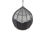 EEI-3637-GRY-NAV Garner Teardrop Outdoor Patio Swing Chair Without Stand By Modway