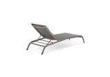EEI-3721-GRY Savannah Mesh Chaise Outdoor Patio Aluminum Lounge Chair By Modway