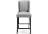 EEI-3735-LGR Baron Upholstered Fabric Counter Stool By Modway
