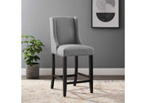 EEI-3735-LGR Baron Upholstered Fabric Counter Stool By Modway