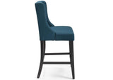 EEI-3739-AZU Baronet Tufted Button Upholstered Fabric Counter Stool By Modway