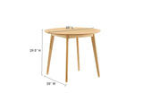 EEI-3749-OAK Vision 35" Round Dining Table By Modway