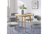 EEI-3749-OAK Vision 35" Round Dining Table By Modway