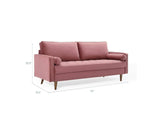 EEI-3764-DUS Valour Performance Velvet Sofa By Modway
