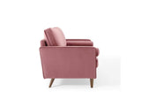 EEI-3764-DUS Valour Performance Velvet Sofa By Modway
