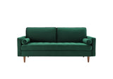 EEI-3764-GRN Valour Performance Velvet Sofa By Modway