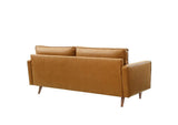 EEI-3765-TAN Valour Tufted Vegan Leather Sofa By Modway