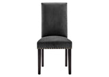 EEI-3779-CHA Parcel Performance Velvet Dining Side Chairs Set Of 2 By Modway