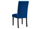 EEI-3779-NAV Parcel Performance Velvet Dining Side Chairs Set Of 2 By Modway