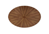 EEI-3848-WAL Crossroads 63" Oval Wood Dining Table By Modway