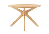EEI-3849-OAK Crossroads 71" Oval Wood Dining Table By Modway