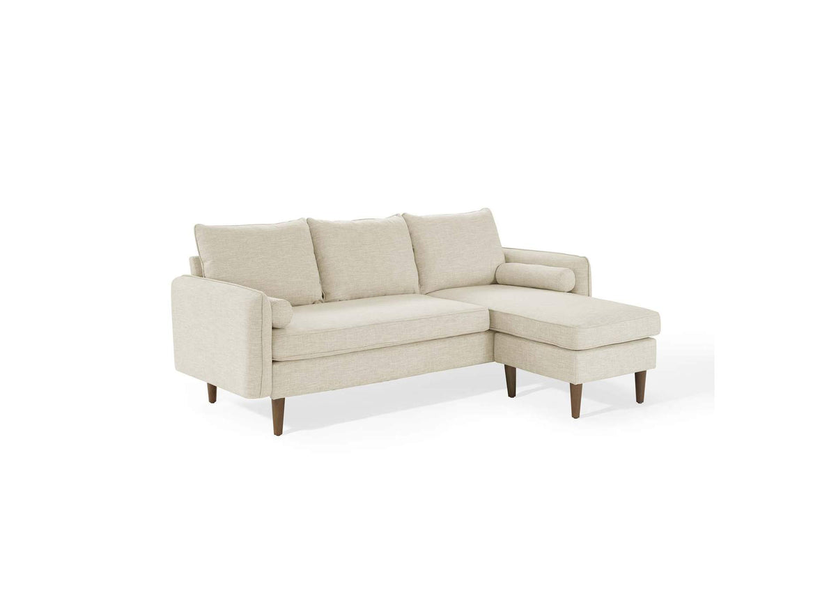 EEI-3867-BEI Revive Upholstered Right Or Left Sectional Sofa By Modway