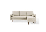 EEI-3867-BEI Revive Upholstered Right Or Left Sectional Sofa By Modway