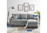 EEI-3867-LGR Revive Upholstered Right Or Left Sectional Sofa By Modway