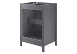 EEI-3875-GRY Nantucket 24" Bathroom Vanity Cabinet - Sink Basin Not Included - By Modway
