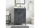 EEI-3875-GRY Nantucket 24" Bathroom Vanity Cabinet - Sink Basin Not Included - By Modway