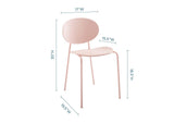 EEI-3902-PNK Palette Dining Side Chair Set Of 2 By Modway